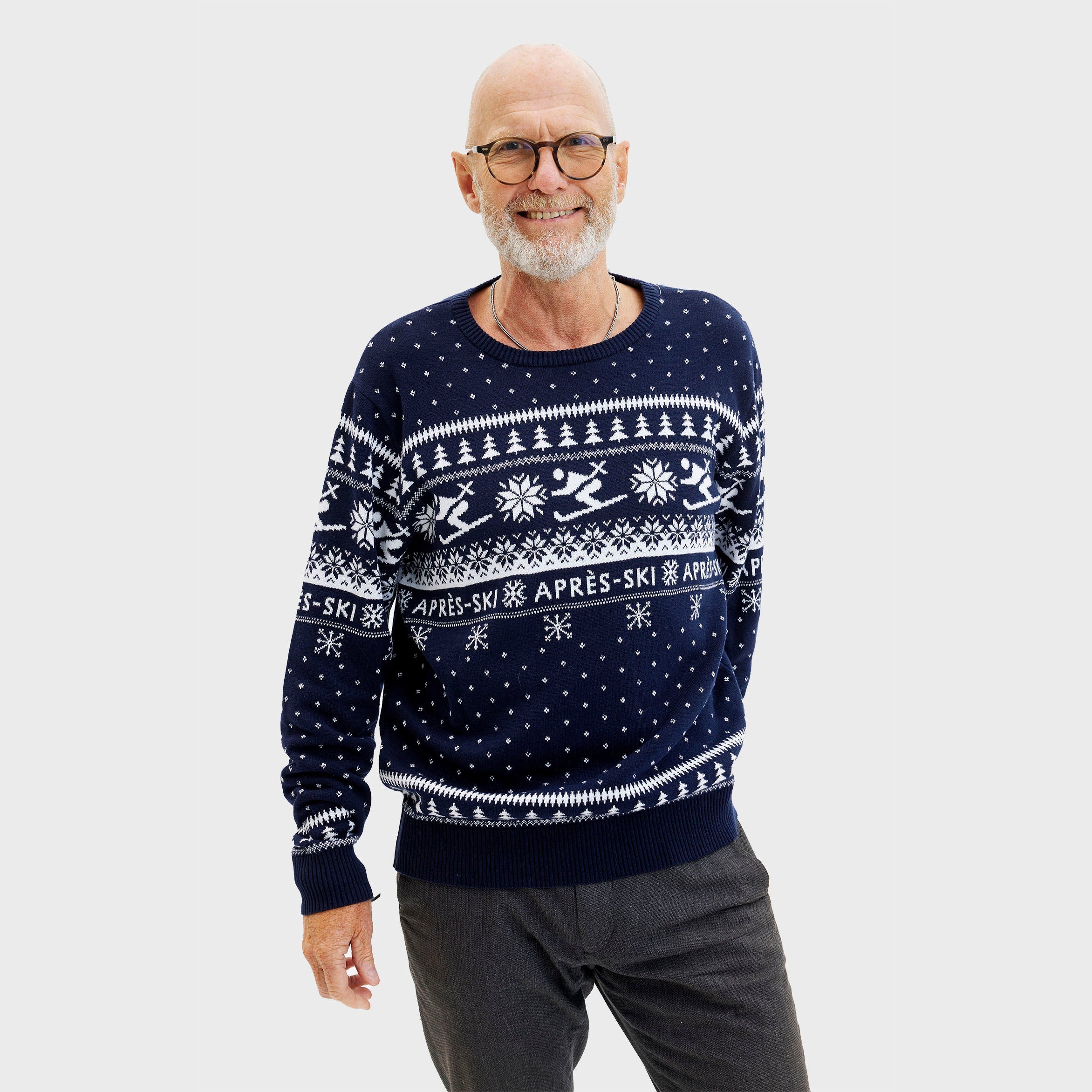 Après-ski weihnachtspullover - Herren.